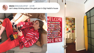 The Internet Can't Seem To Handle Gigi Hadid's Bizarre Nyc Apartment