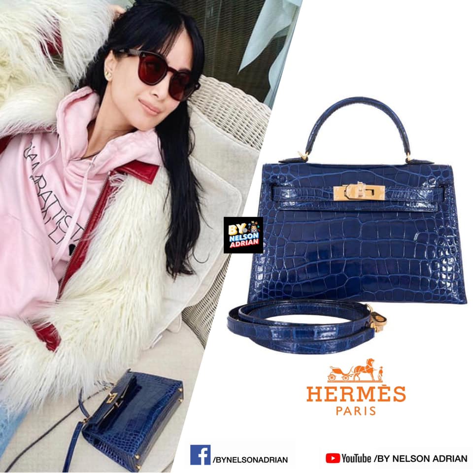 Heart Evangelista is all smiles with another Hermès Kelly bag
