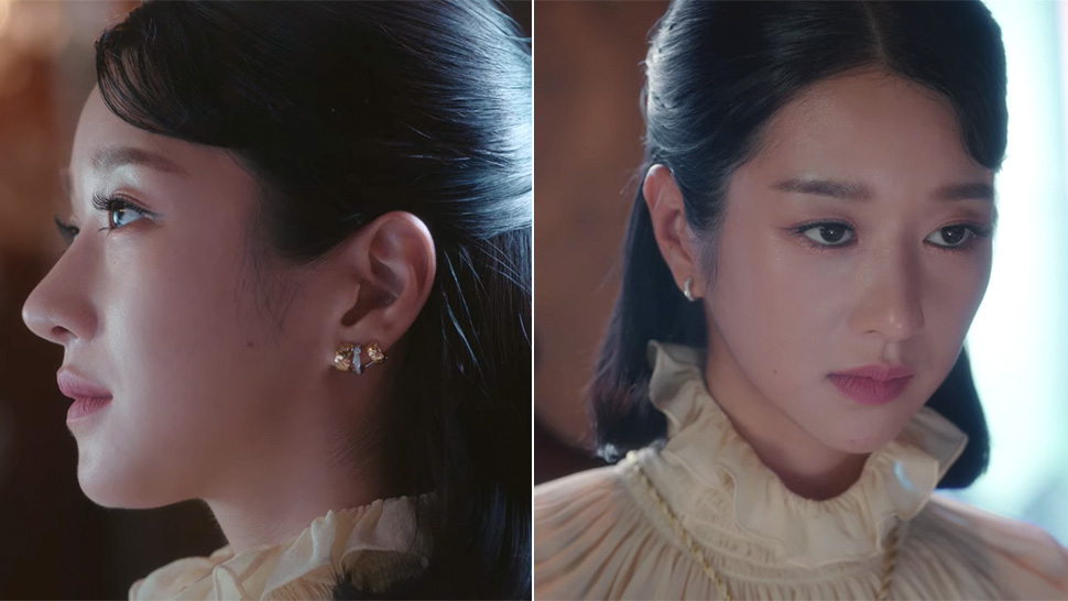 How to Wear Mismatched Earrings Like Seo Ye Ji in IOTNBO | Preview.ph