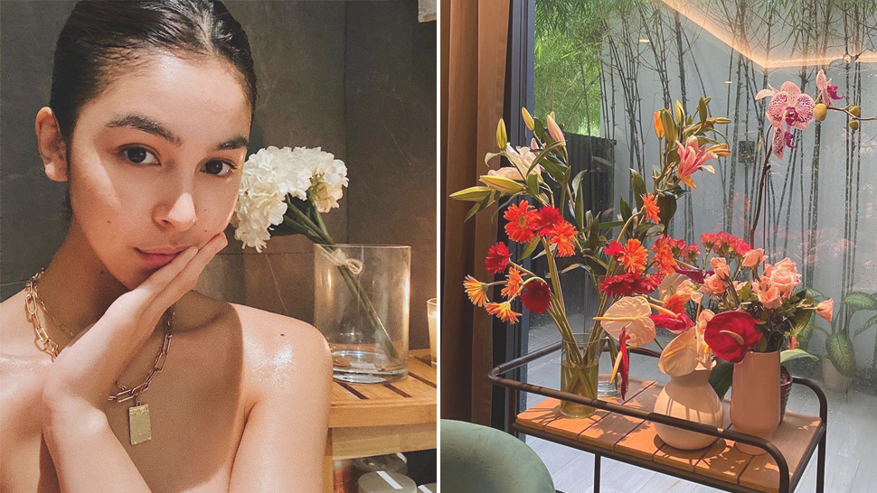 We're Seriously Into Julia Barretto's Fresh Flower Arrangements at Home