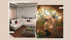 This Guy Turned His Girlfriend's Living Room Into A Garden For A Wedding Proposal