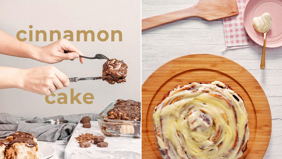 Brace Yourselves: We Found a Giant Cinnamon Roll That's as Big as a Cake