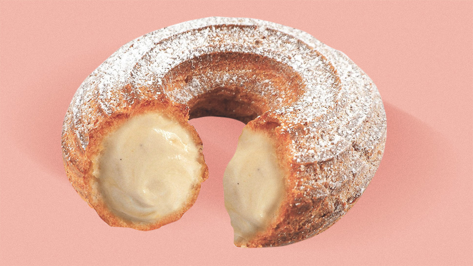 Beard Papa's New Pastry Is a Cross Between a Cream Puff and a Doughnut