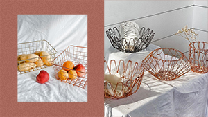 These Stylish And Aesthetic Wire Baskets Double As Organizers And Decor