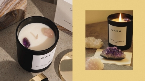 Need More Good Vibrations? Add This Crystal-infused Scented Candle To Your Space