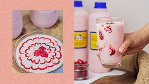 Korean Strawberry Milk Meets Yogurt In This Delicious Creamy Drink