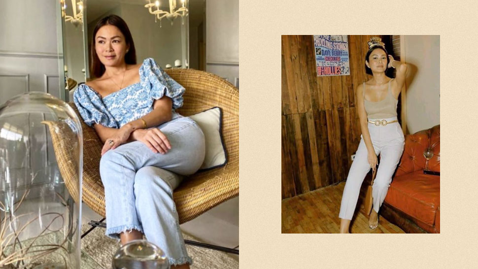 At 52, Apples Aberin Will Show You Pretty And Polished Ways To Wear Pants