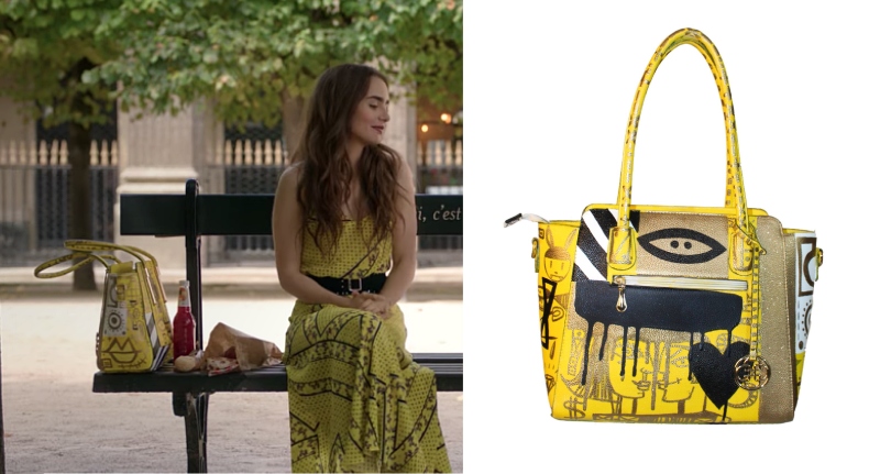 The exact bags Lily Collins wore in Emily In Paris - Her World Singapore