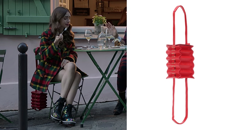 Marc Jacobs The Jelly Snapshot Camera Bag worn by Emily Cooper