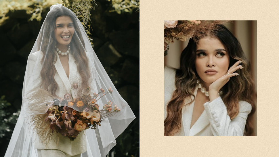 We Love Kz Tandingan's Glamorously Chill Hair And Makeup For Her Wedding