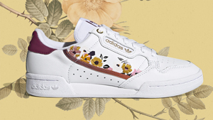 These Adidas White Sneakers Just Got A Blooming Makeover With Floral Accents