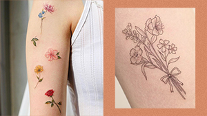 10 Stylish Tattoos With Flowers That Will Inspire You To Get Inked