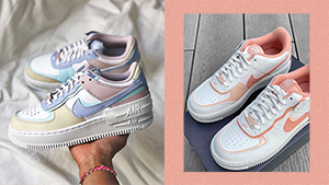 These Nike Air Force 1 Sneakers Come In The Prettiest Pastel Colors
