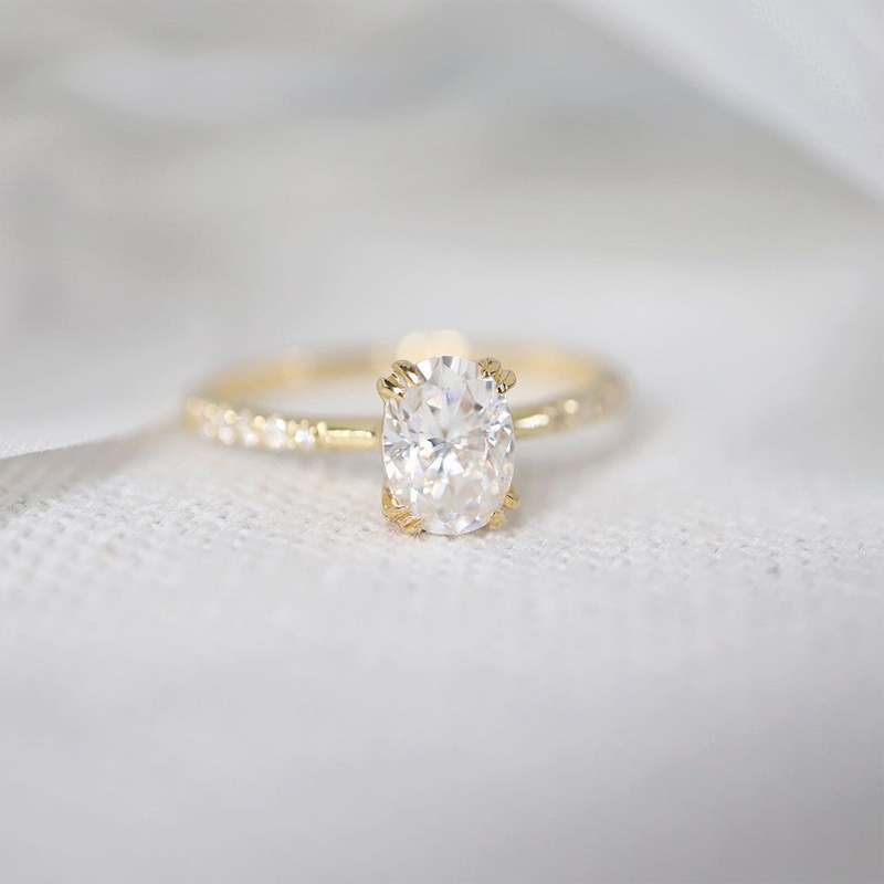 simple engagement rings