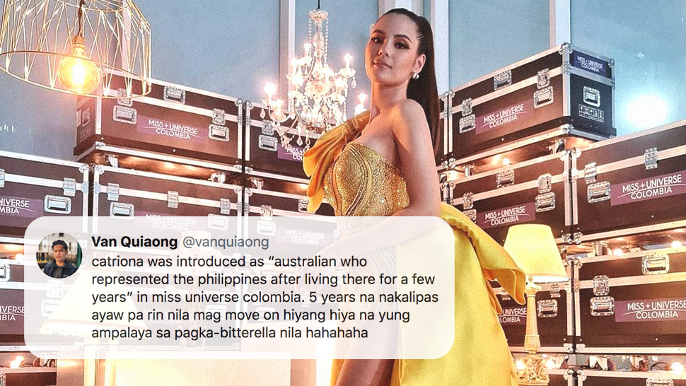 Here's Why Netizens Are Enraged Over Catriona Gray's Intro As Judge For Miss Universe Colombia