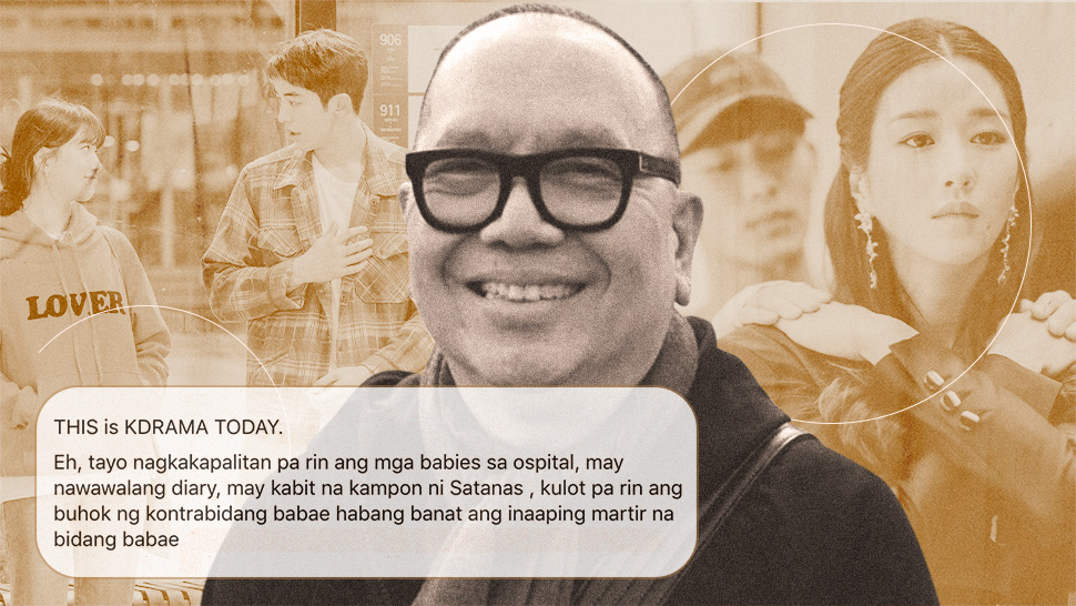 Direk Joey Reyes Goes Viral For His Analogy Between Korean Dramas And Pinoy Teleseryes