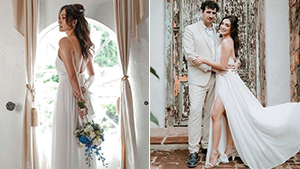 Ina Feleo's Minimalist Bridal Look Is The Definition Of Sexy And Chic