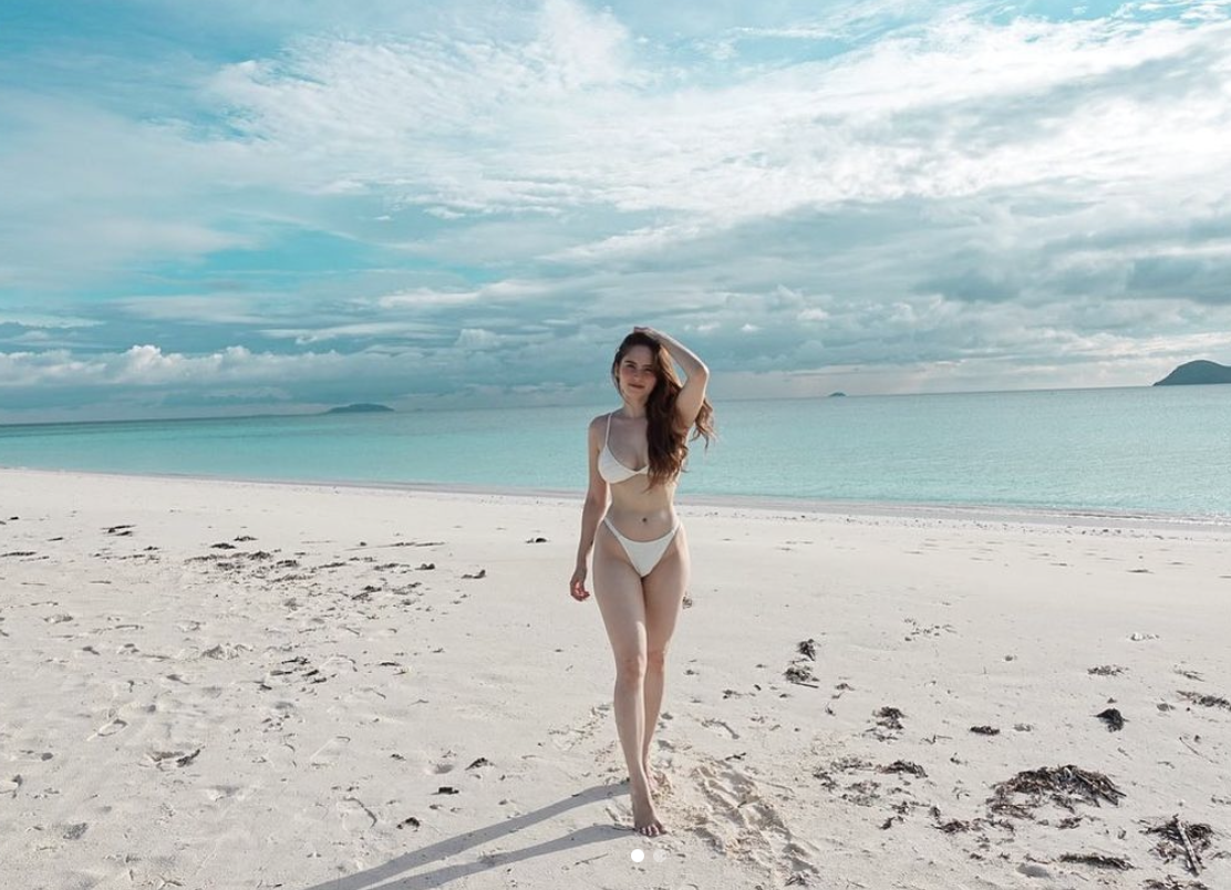jessy mendiola beach outfits in amanpulo