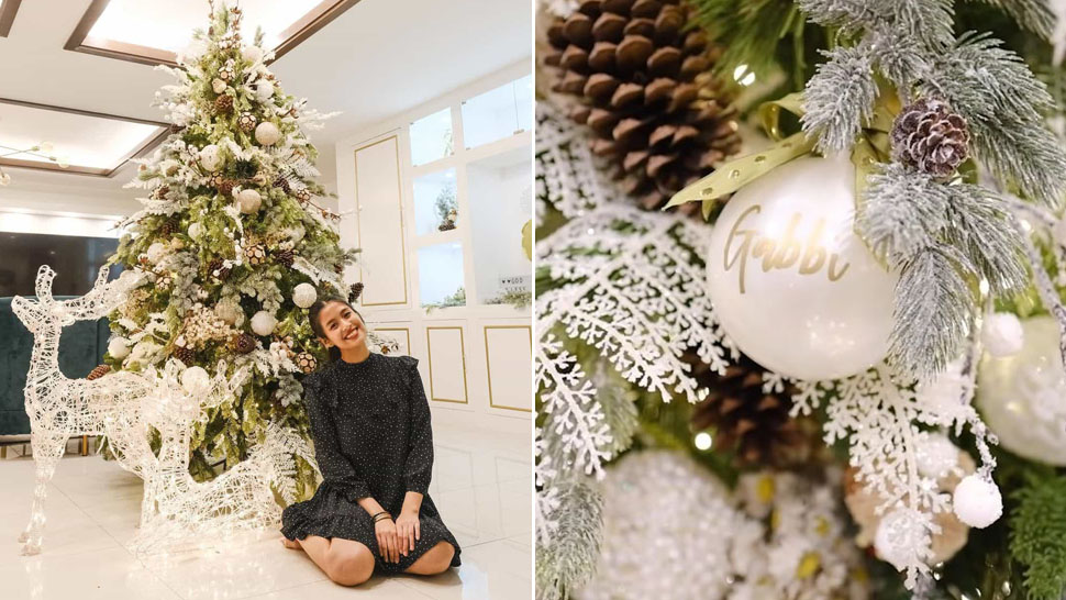 We're Obsessed with How Gabbi Garcia Styled Their Christmas Tree at Home