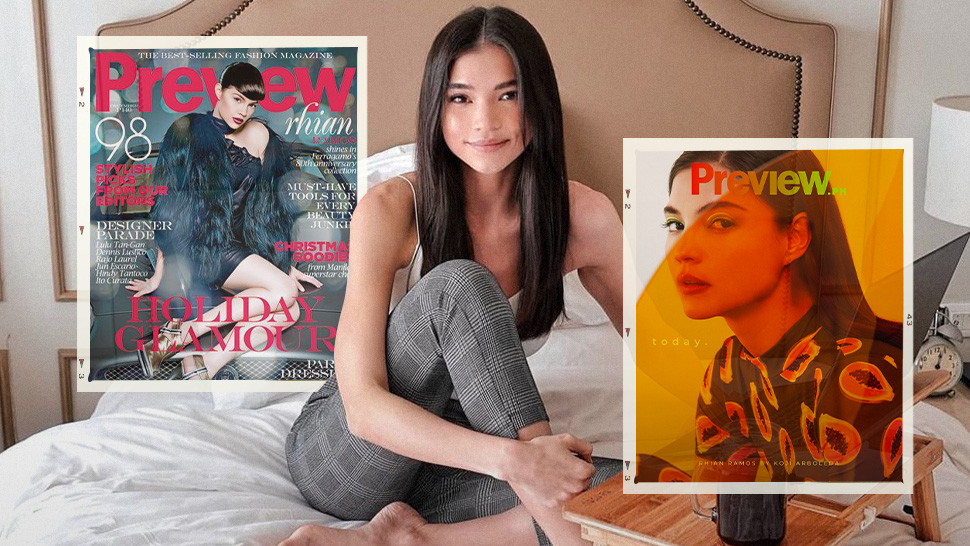 Rhian Ramos Said She Wore Graphic Liner for a Week After Shooting Her Preview Cover