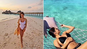 Pia Wurtzbach's Stylish Beach Ootds In The Maldives Are Proof That Less Is More