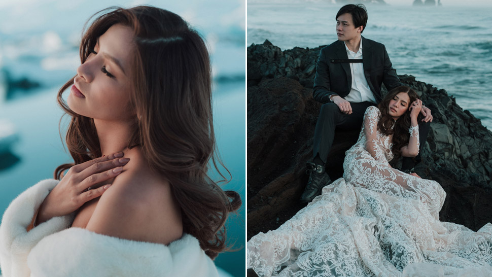 Fashion Designer Patricia Santos' Engagement Shoot In Iceland Is Absolutely Breathtaking