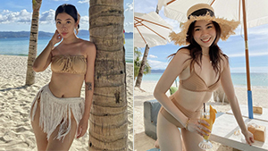 We're Loving These Influencers' Monochromatic Beach Ootds In Boracay