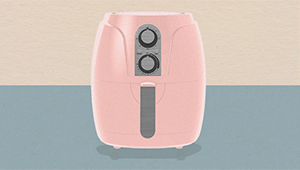 We're Totally Buying This Affordable Pastel Pink Air Fryer