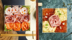 We'd Take These Gorgeous Sashimi Boxes Over Flowers Any Day