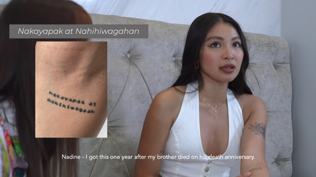 Nadine Lustre Reveals The Meanings Of Her Tattoos Previewph