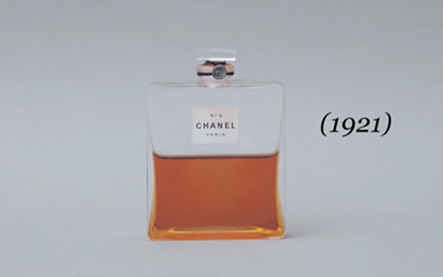 first Chanel No. 5 Bottle in 1921