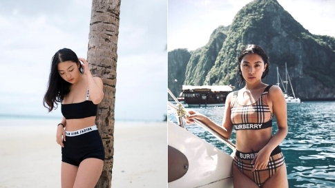 The Exact Designer Swimsuits We Spotted On Rei Germar