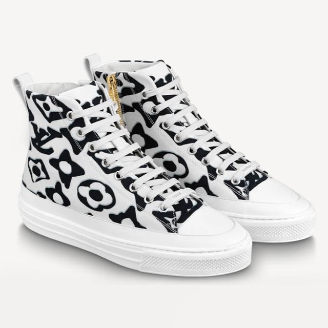Louis Vuitton x Urs Fischer White Stellar Sneakers