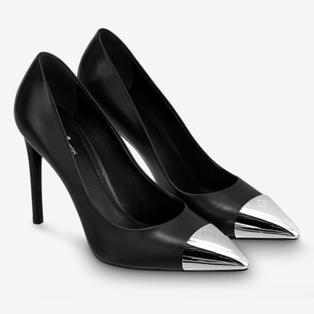 Louis Vuitton Black Shoes with Heels