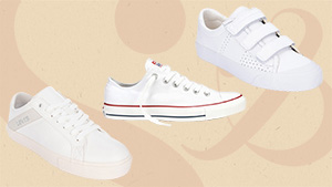 Shop These Basic White Sneakers That Will Look Good With Any Outfit