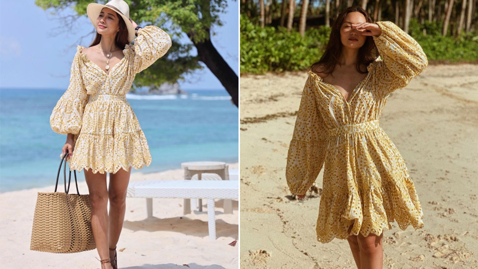 This Is The Exact Yellow Summer Dress That We Spotted On Stylish Girls On Instagram