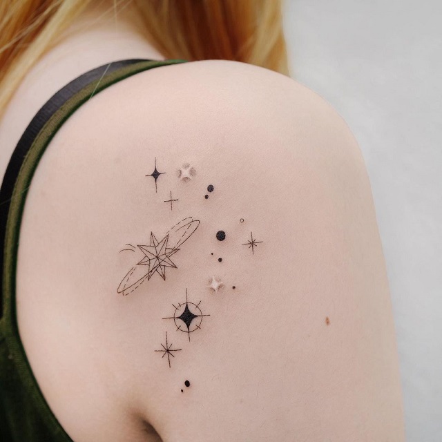 92 New Galaxy Tattoo Ideas  For Space Lovers  Tattoo Twist