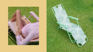 These Pastel Folding Chairs Are Perfect For Your Next Picnic Date Or Beach Getaway