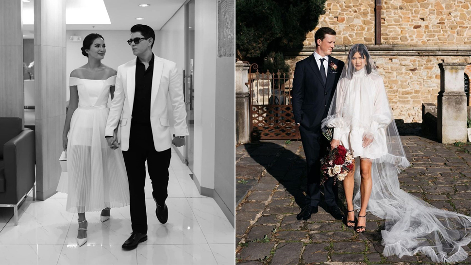 12 Short Wedding Dress Ideas That Are Perfect For The Cool, Practical Bride