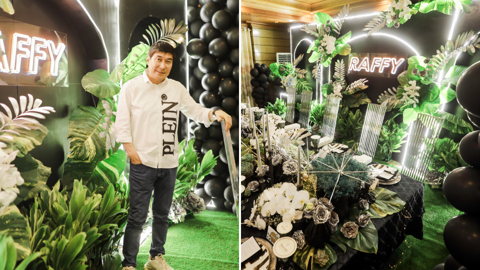 Raffy Tulfo Just Had a "Plantito" Themed Birthday Dinner and We're Totally Jealous