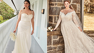 10 Of The Best Wedding Gowns For Curvy Brides