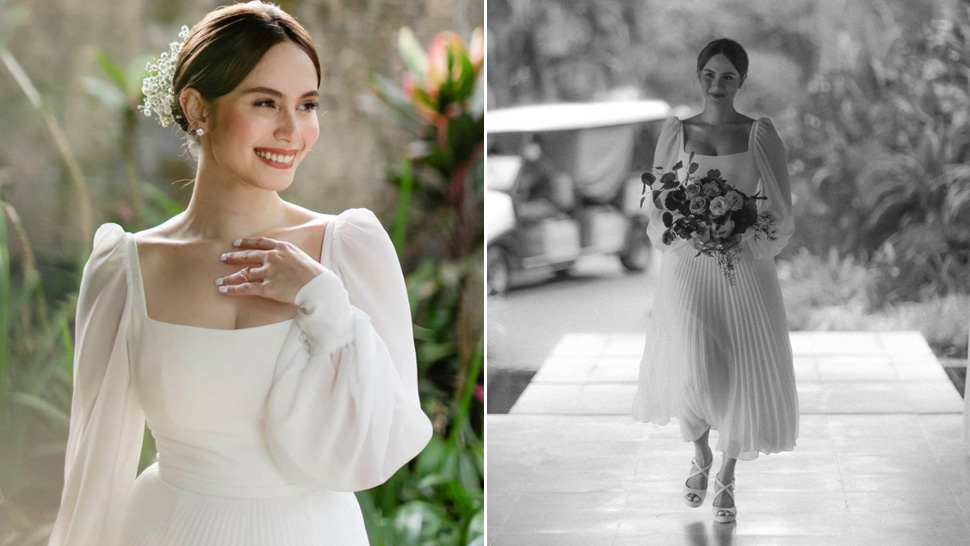 We Love Every Detail of Jessy Mendiola's Dainty and Minimalist Bridal Look
