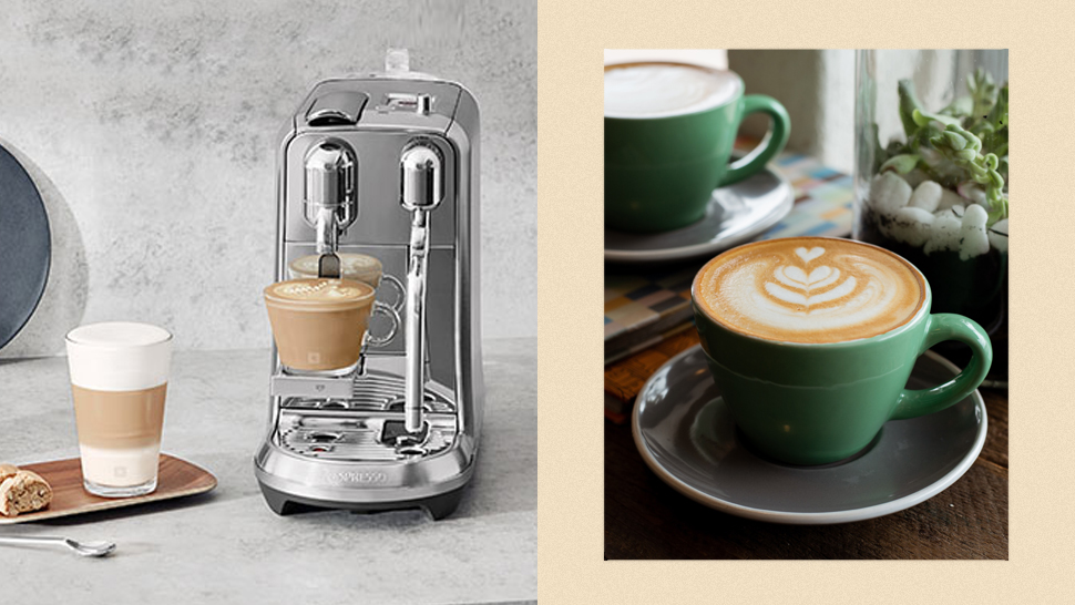 Create Aesthetic Latte Art With This Stylish New Coffee Capsule Machine