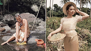This 18-year-old's Gorgeous Diy Pre-debut Photoshoot Is Inspired By Famous Filipino Paintings