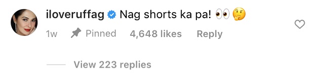 filipino celebrities react to lorin gutierrez bektas swimsuit ootd pic instagram