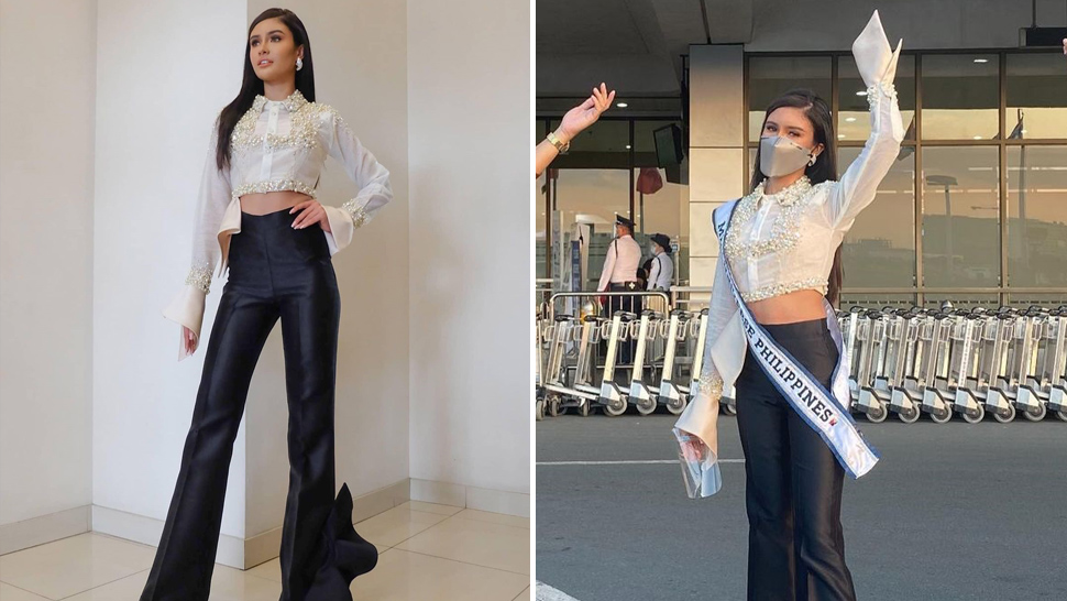 We're In Love With Rabiya Mateo's Proudly Pinoy Send-off Outfit For Miss Universe