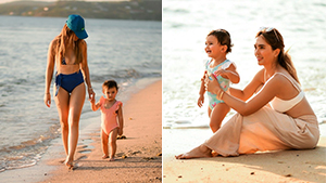 We Love Sofia Andres And Baby Zoe’s Simple Yet Stylish Beach Ootds