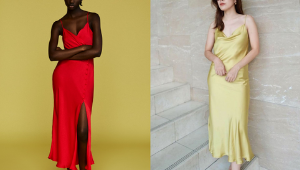 Here's Where You Can Buy Those Chic Satin Dresses You've Been Seeing All Over Pinterest
