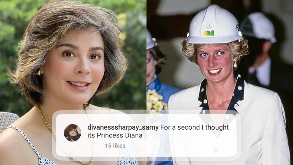 The Internet Thinks Dawn Zulueta Looks A LOT Like Princess Diana Because of Her New Hair Style