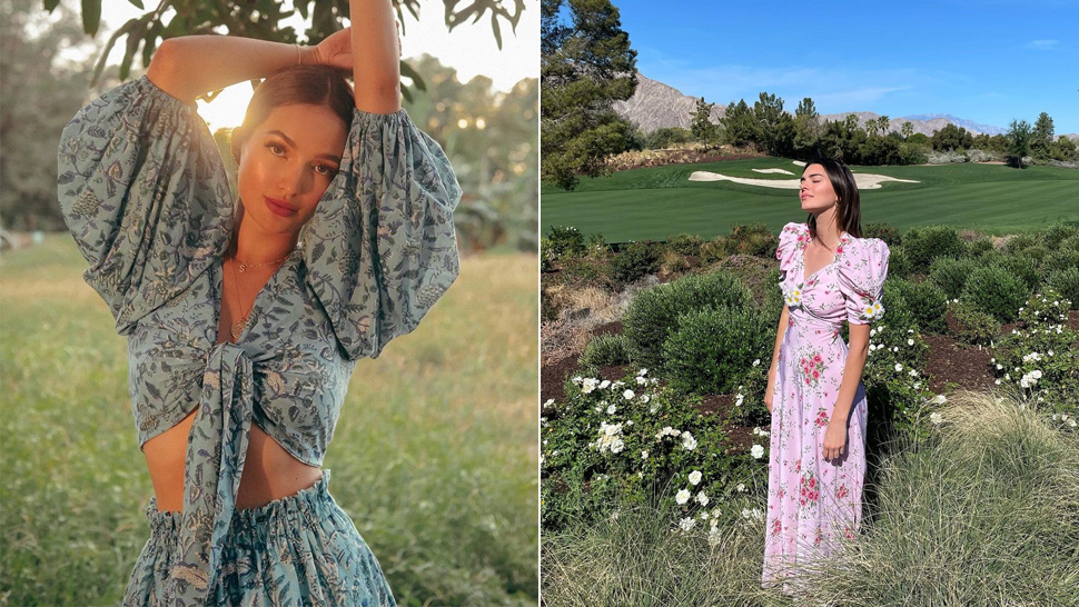The Exact Floral Printed Dresses Celebs Are Wearing On Instagram